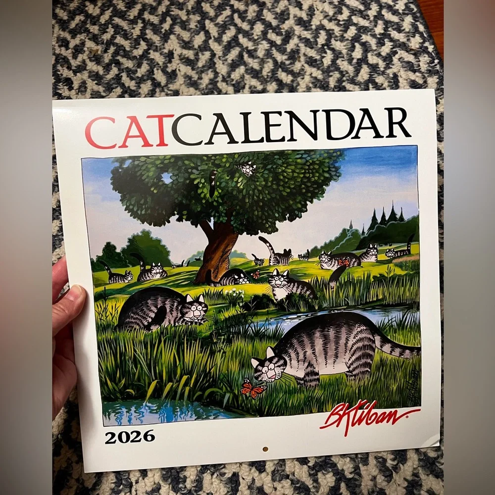 Cat Calendar 2026 by B. Kliban